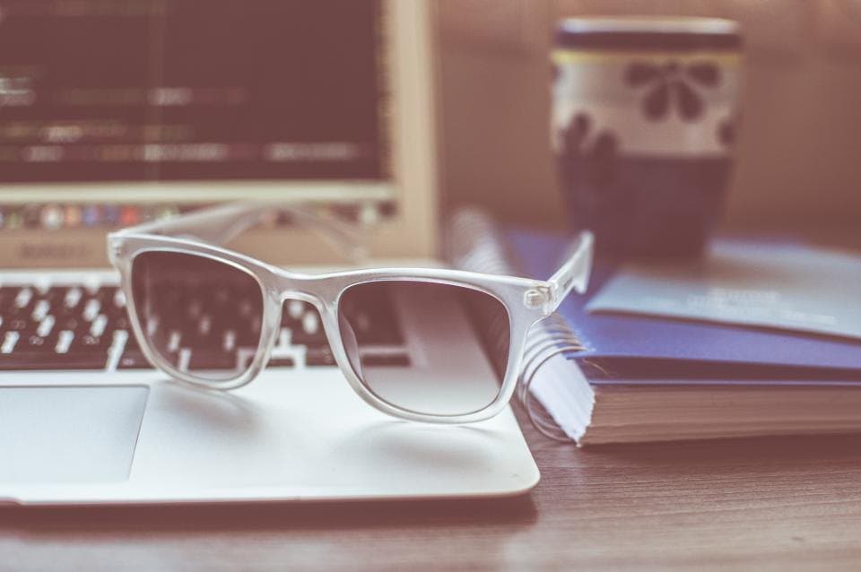 Clear-Frame Sunglasses