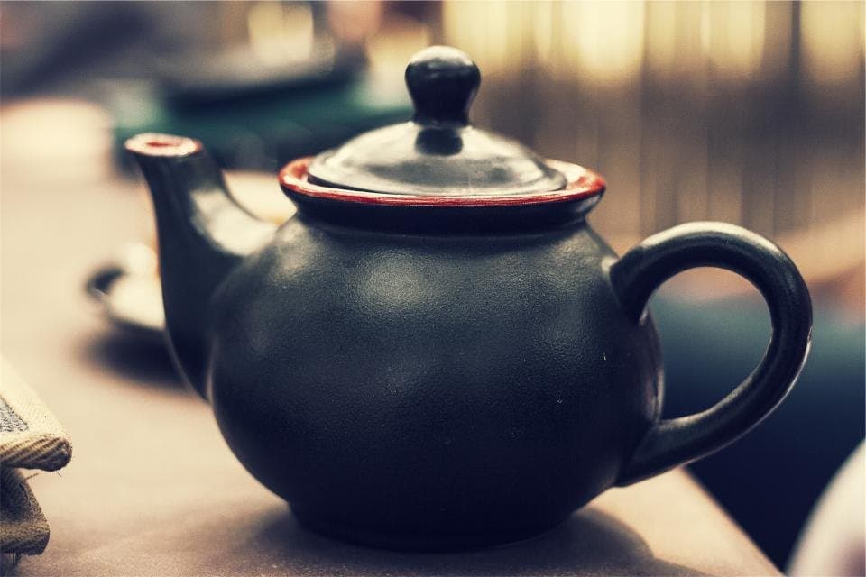Stoneware Teapot