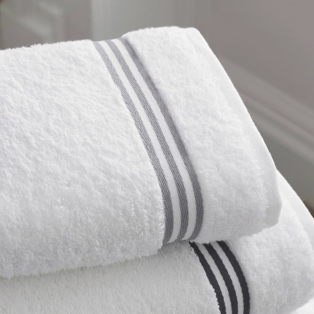 Striped Cotton Bath Towels